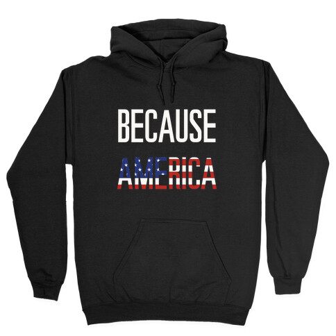 Because America Hooded Sweatshirt