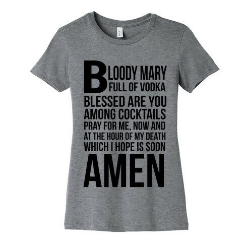 Bloody Mary Womens T-Shirt