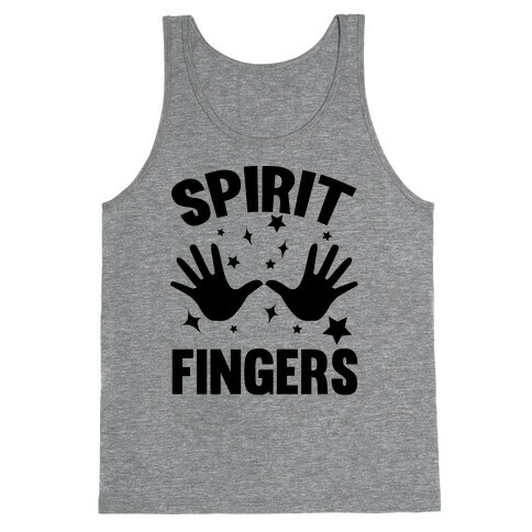 Spirit Fingers (Black) Tank Top