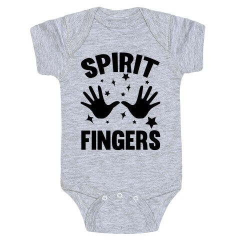 Spirit Fingers (Black) Baby One-Piece