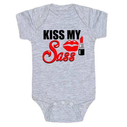 Kiss My Sass Baby One-Piece