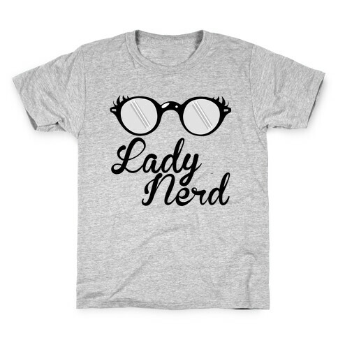 Lady Nerd Kids T-Shirt