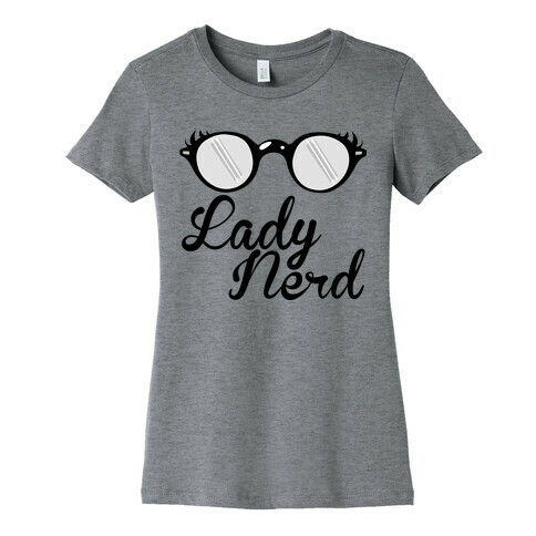 Lady Nerd Womens T-Shirt