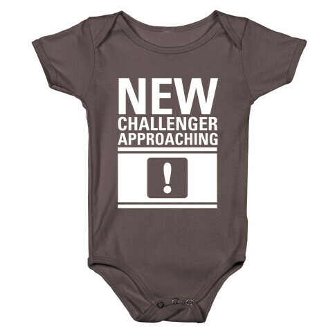 New Challenger Approaching Baby One-Piece