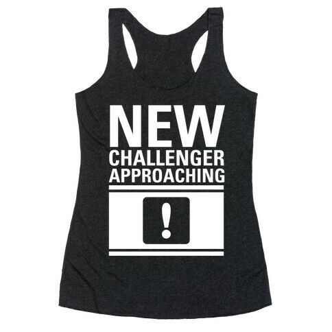 New Challenger Approaching Racerback Tank Top