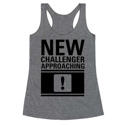 New Challenger Approaching Racerback Tank Top