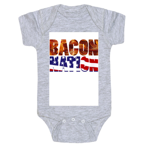 Bacon Nation Baby One-Piece