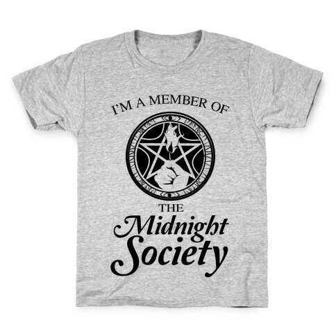 I'm a Member of The Midnight Society Kids T-Shirt