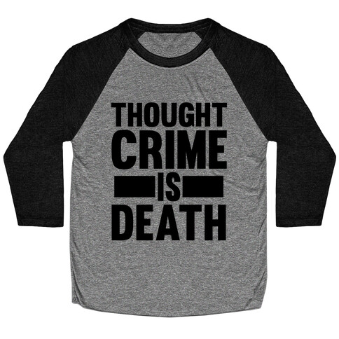 Thoughtcrime Baseball Tee