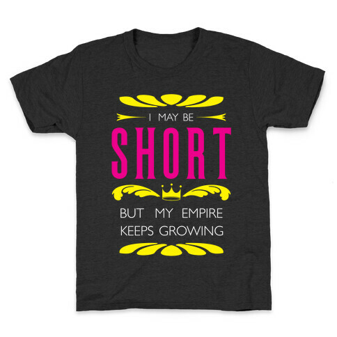 Short Girl Empire Kids T-Shirt