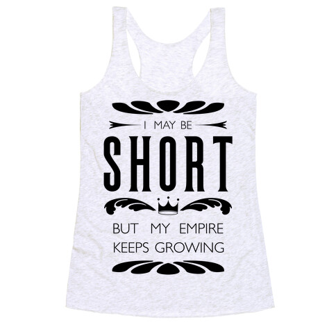 Short Girl Empire Racerback Tank Top