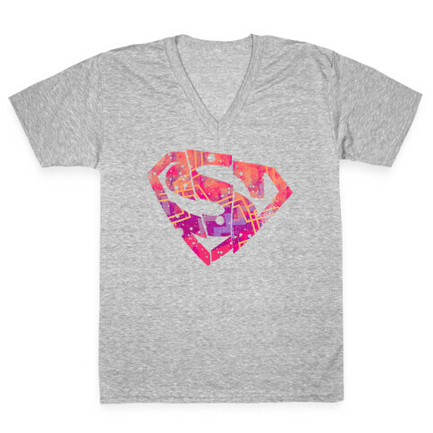 Super S V-Neck Tee Shirt