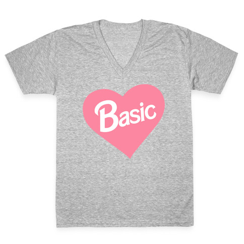 Basic V-Neck Tee Shirt