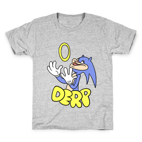 Derp Sonic Kids T-Shirt