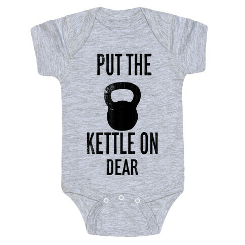 Put The Kettle On Baby One-Piece