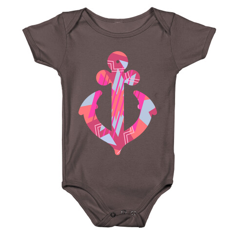 Aztec Anchor Baby One-Piece
