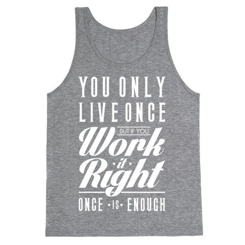 Work It Right Tank Top