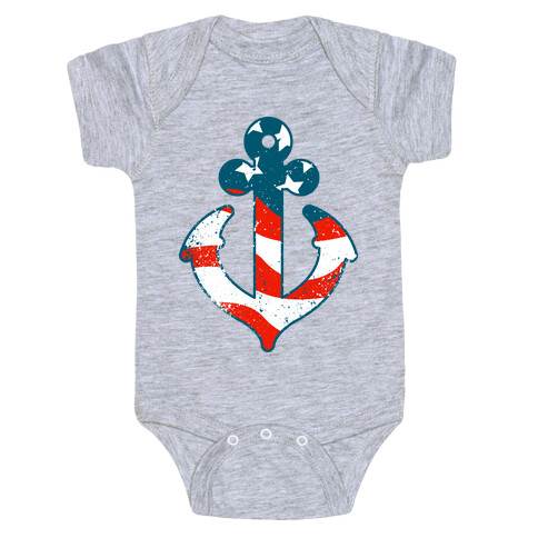 American Anchor Baby One-Piece