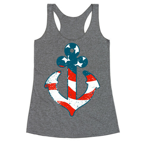 American Anchor Racerback Tank Top