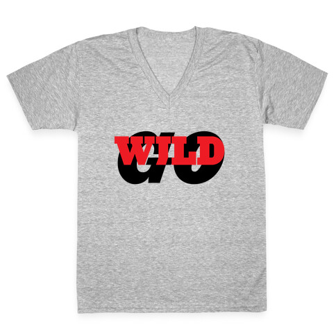 Go Wild V-Neck Tee Shirt