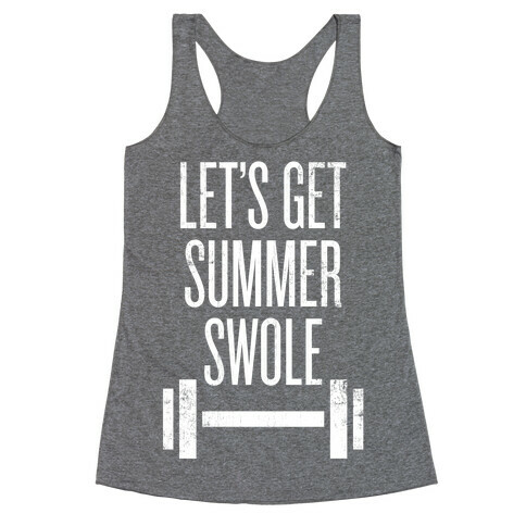 Summer Swole Racerback Tank Top