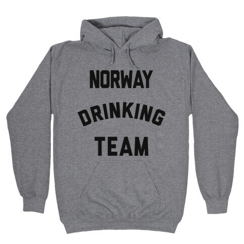 Norway Drinking Team Hooded Sweatshirt