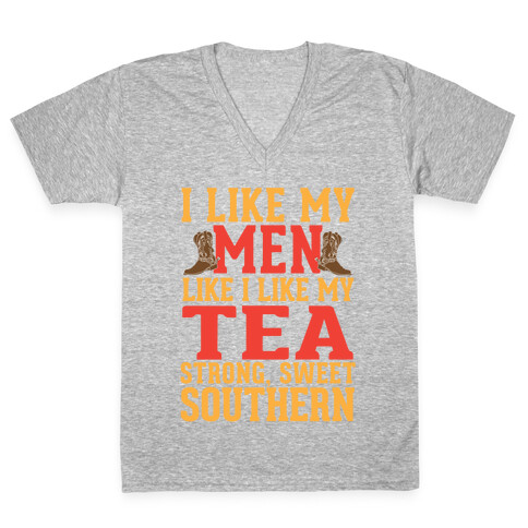 Strong, Sweet Southern. V-Neck Tee Shirt