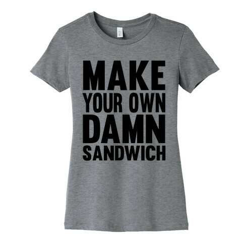 Make Your Own Womens T-Shirt
