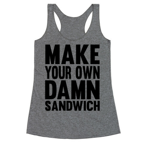 Make Your Own Racerback Tank Top