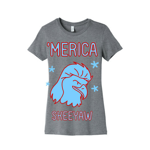Merican Eagle Womens T-Shirt