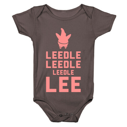 Leedle Leedle Leedle Lee (Keep Calm Patrick) Baby One-Piece