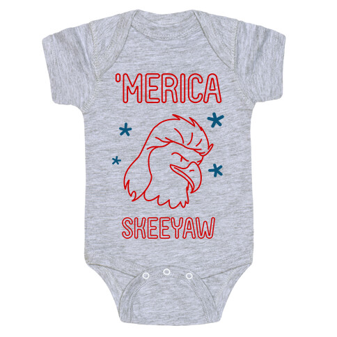 'Merican Eagle Baby One-Piece