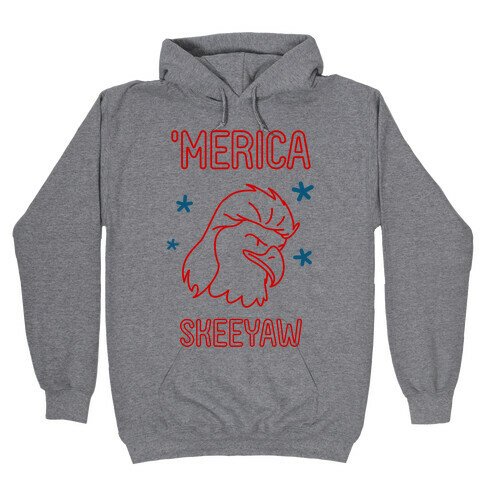 'Merican Eagle Hooded Sweatshirt