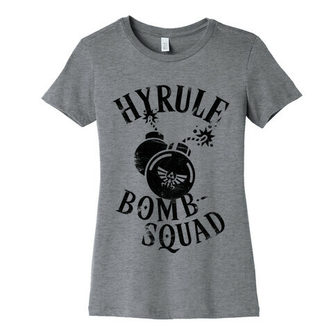 Hyrule Bomb Squad Womens T-Shirt