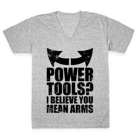 Power Tools V-Neck Tee Shirt