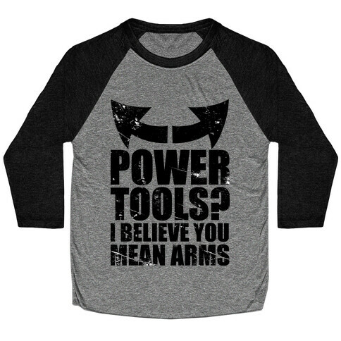 Power Tools Baseball Tee