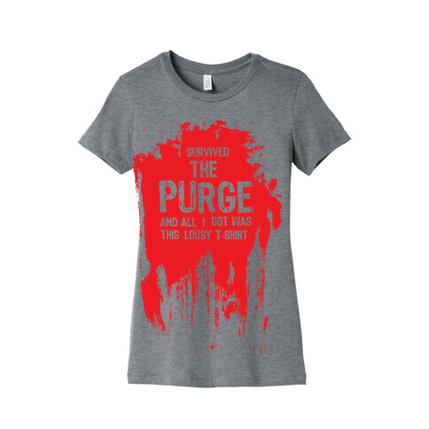 I Survived The Purge Womens T-Shirt