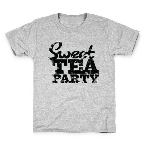 Sweet Tea Party Kids T-Shirt