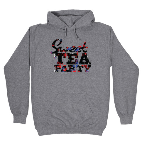 Sweet Tea Party (Colors) Hooded Sweatshirt