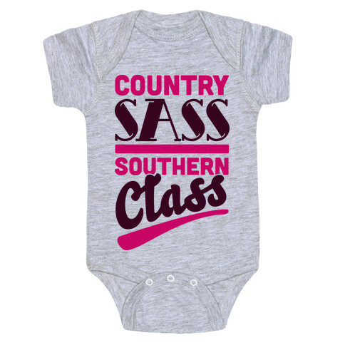 Country Sass Southern Class Baby One-Piece