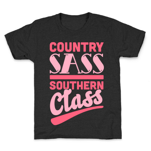 Country Sass Southern Class Kids T-Shirt
