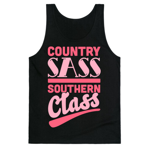 Country Sass Southern Class Tank Top