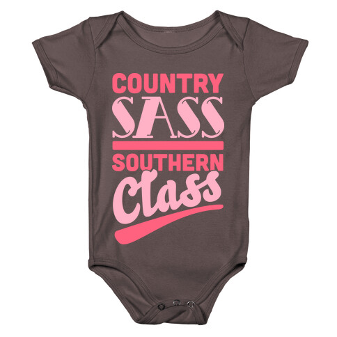 Country Sass Southern Class Baby One-Piece