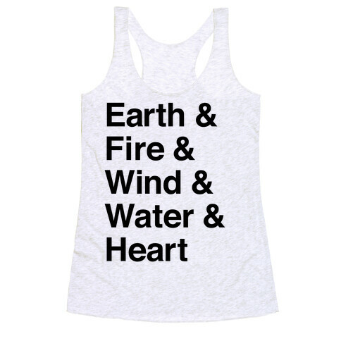 With Our Powers Combined Racerback Tank Top