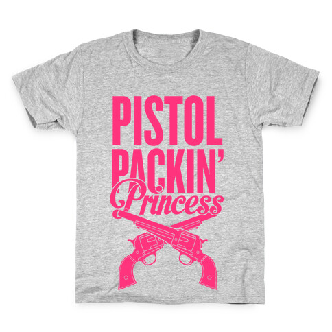 Pistol Packin' Princess Kids T-Shirt