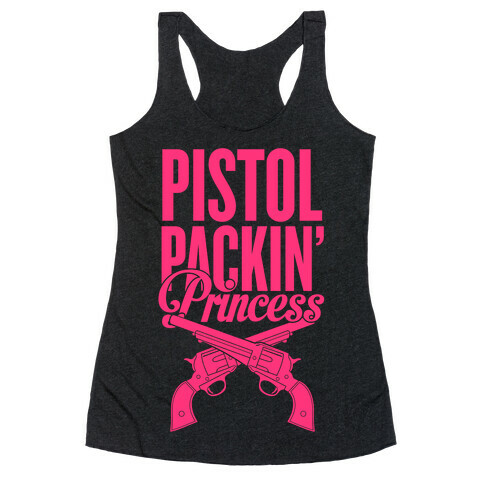 Pistol Packin' Princess Racerback Tank Top