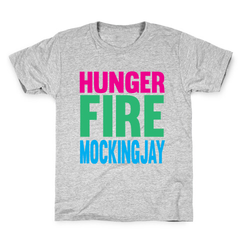 Hunger Fire Mockingjay Kids T-Shirt