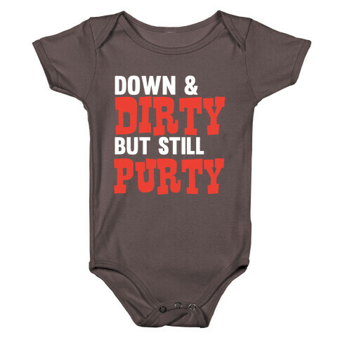 Down & Dirty Baby One-Piece