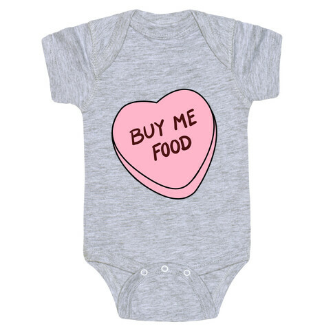 Candy Hearts: Buy Me Food Baby One-Piece