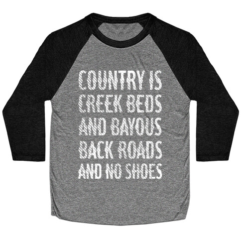 Country Is Baseball Tee